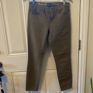 Madewell skinny ankle pants.